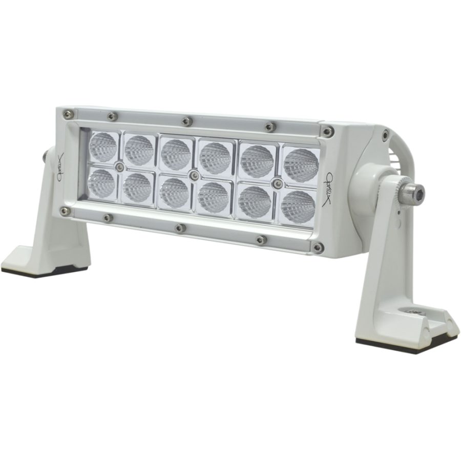 HELLA MARINE 357208011 VALUE FIT SPORT SERIES 12 LED FLOOD LIGHT BAR - 8 INCH - WHITE