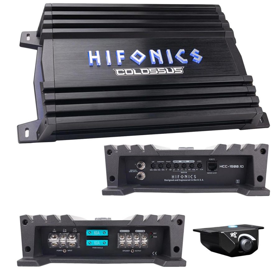 HIFONICS HCC1500.1D Monoblock Colossus Amplifier 1500 Watts