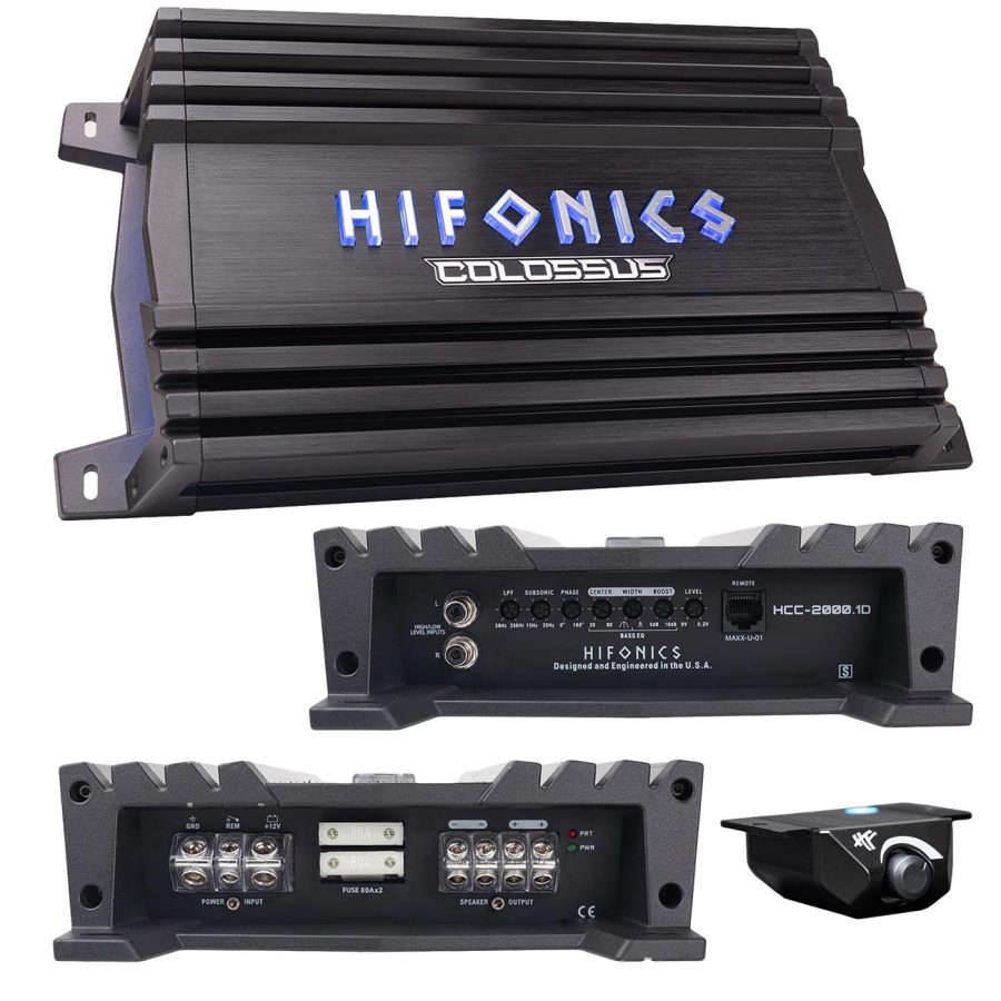 HIFONICS HCC2000.1D Monoblock Colossus Amplifier 2000 Watts