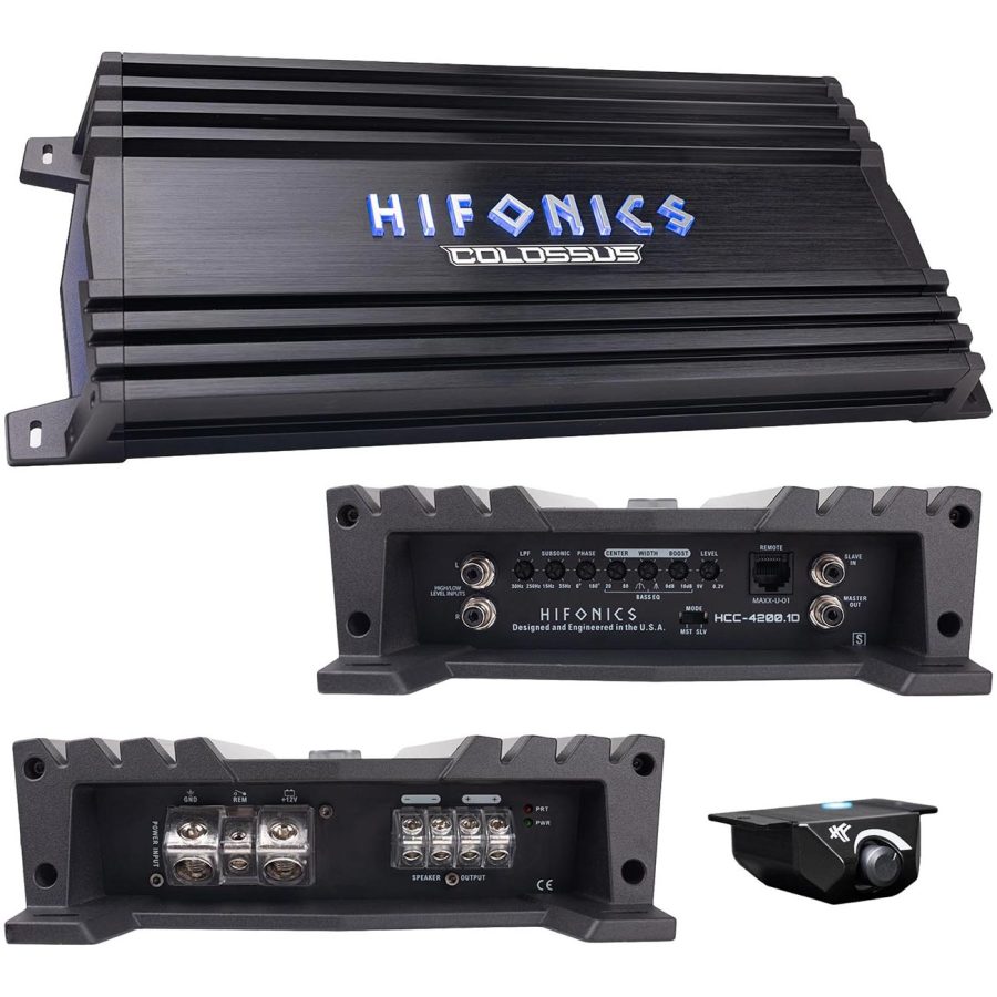 HIFONICS HCC4200.1D Monoblock Colossus Amplifier 4200 Watts