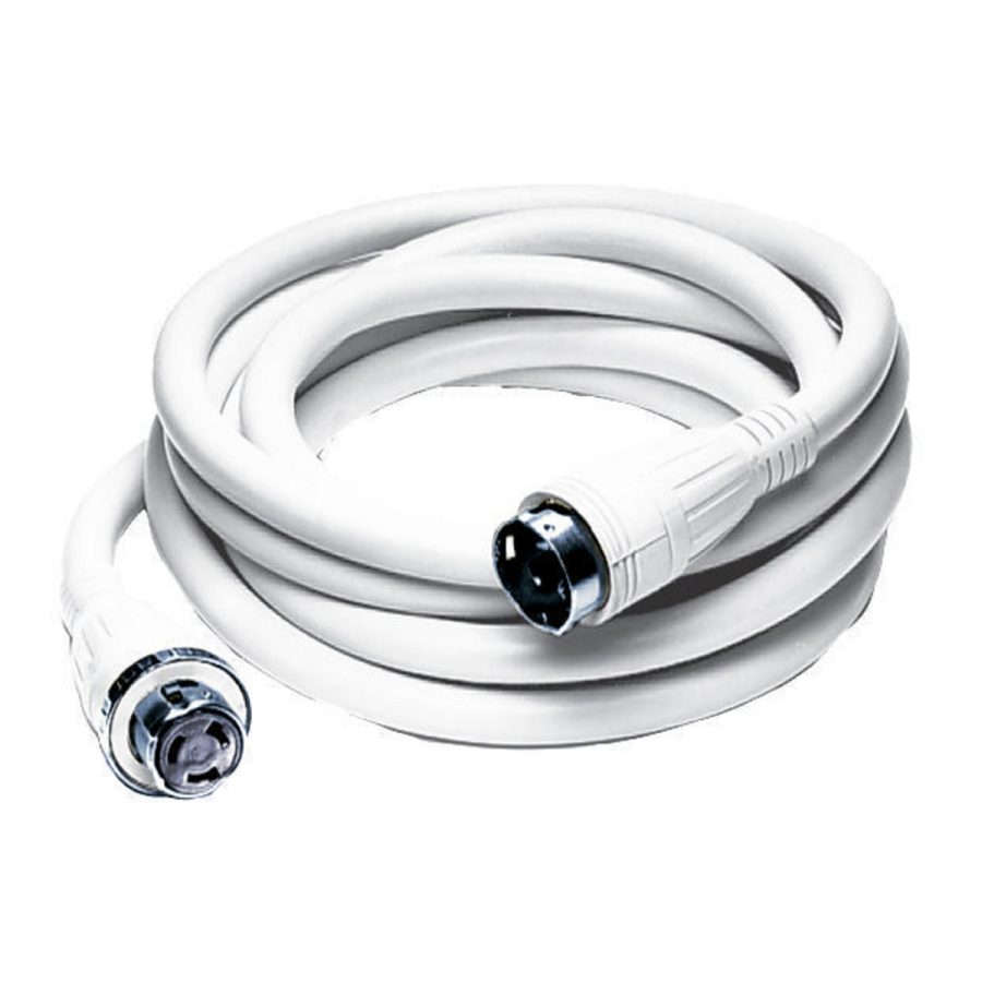 HUBBELL HBL61CM42W 50A 250V 25 Foot White Shore Cord