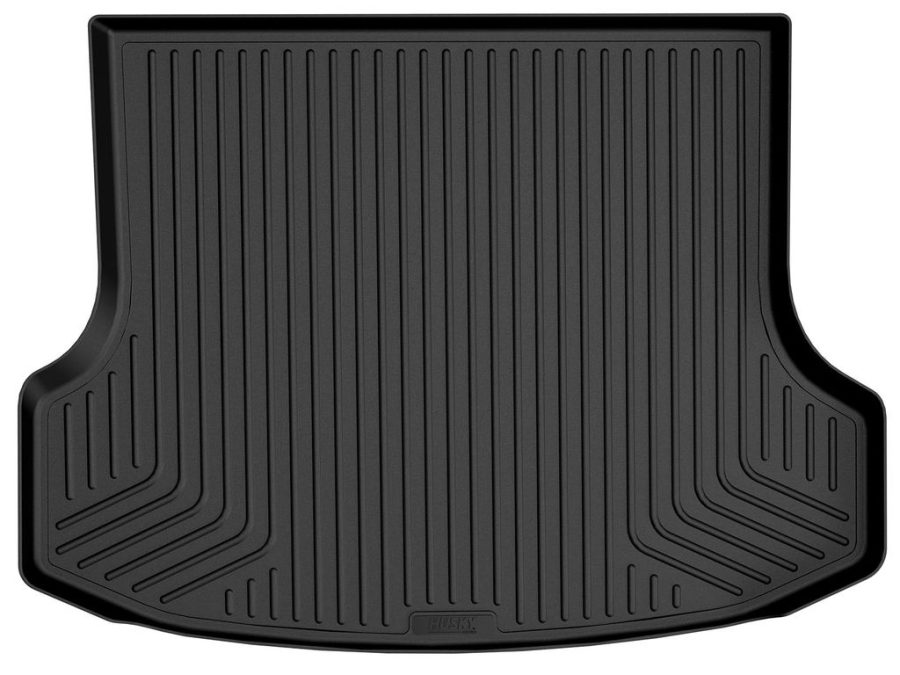 HUSKY LINERS 25371 WB CARGO LINER, Direct Fit; Raised Edges; Black; TPO (Thermoplastic Olefin); Non-Skid