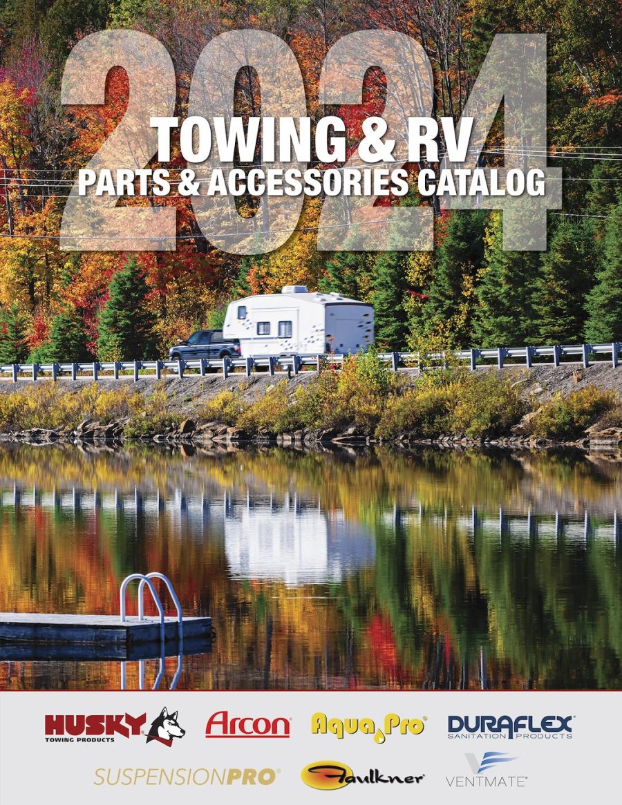 HUSKY TOWING 24RVPLCAT 2024 RV SPG CATALOG, 2024 Towing and RV Accessories Catalog; 124 Pages With Color Images; Single