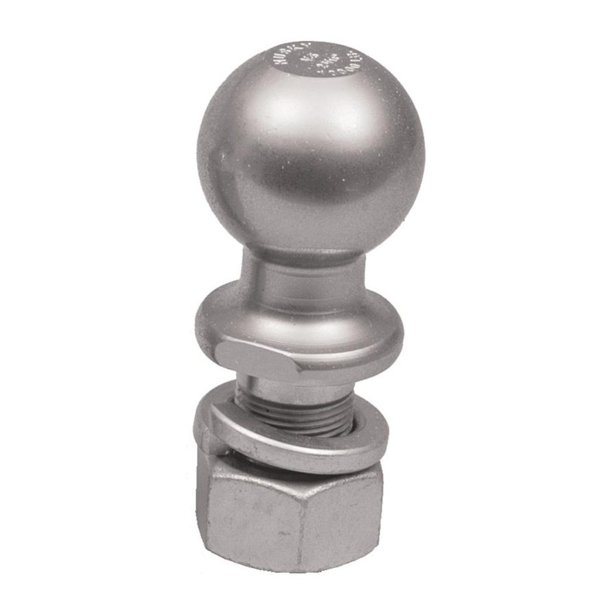 HUSKY TOWING 39386 Chrome 2-5/16 INCH x 1-1/4 INCH x 2-5/8 INCH Ball