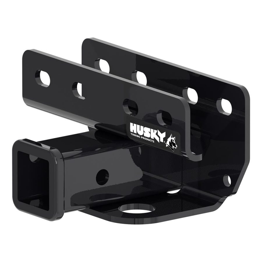 HUSKY TOWING 69659C Trailer Hitch Rear; Class III; 2 Inch Receiver; 3500 Pound Weight Carrying Capacity/ 350 Pound Tongue Weight; 4000 Pound Weight Distributing Capacity/ 350 Pound Tongue Weight For 2021-2025 Ford Bronco