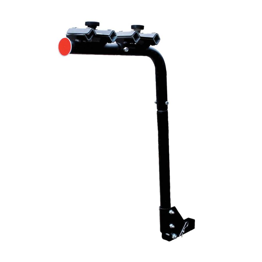 HUSKY TOWING 81147 4-Bike Hitch Mount Rack, Black