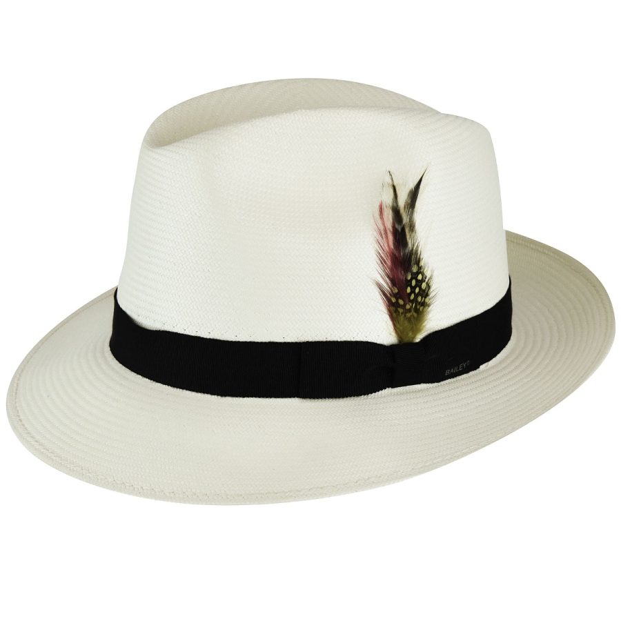 Hanson LiteStraw ® Fedora - Natural/Black/L