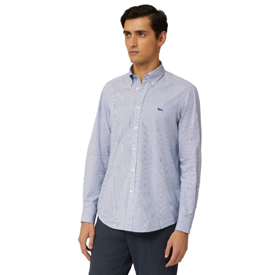 Harmont & Blaine Shirts Blue