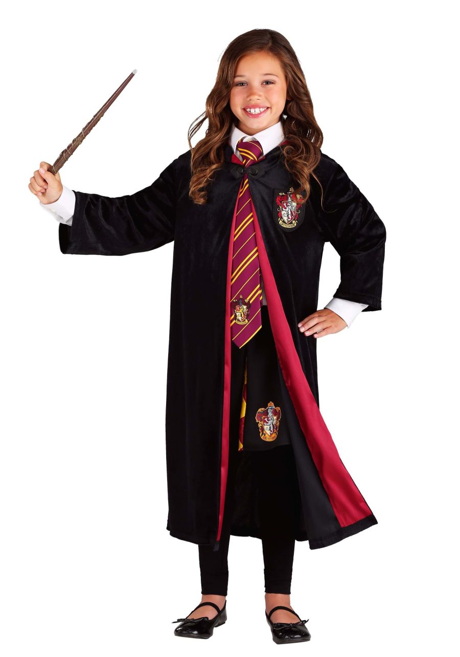 Harry Potter Kid's Deluxe Hermione Gryffindor Robe