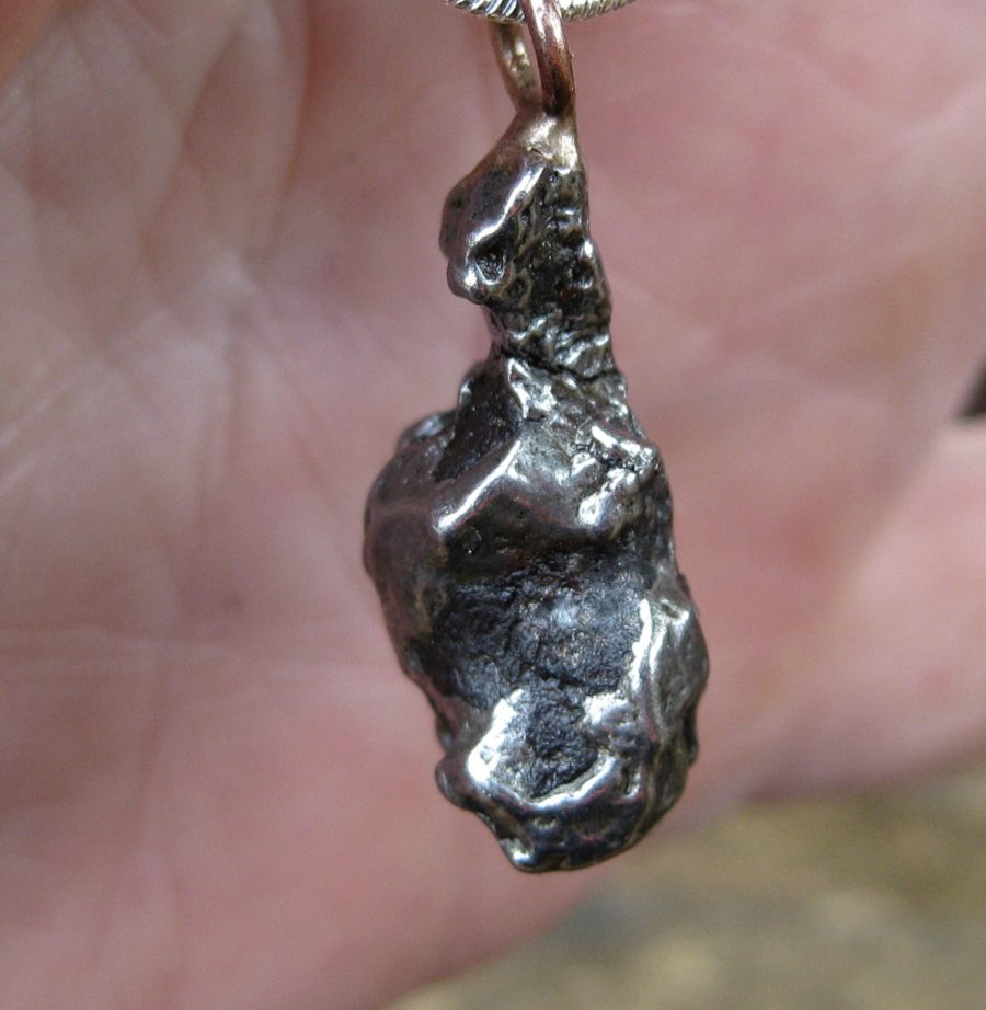 Haunted Extraterrestrial ALIEN meteorite Spell Cast pendant Astral Gate DNA heal