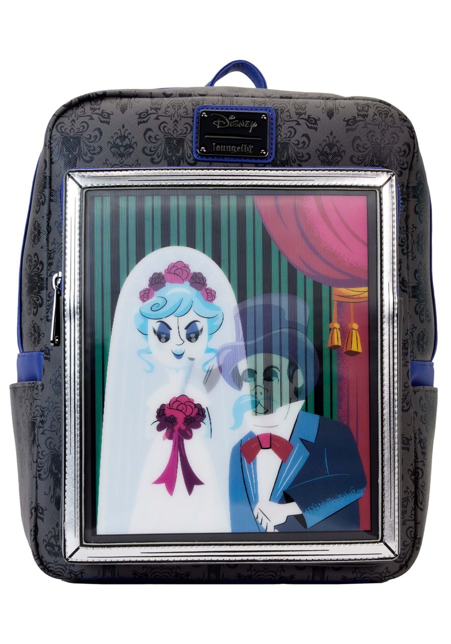 Haunted Mansion Black Widow Bride Loungefly Mini Backpack