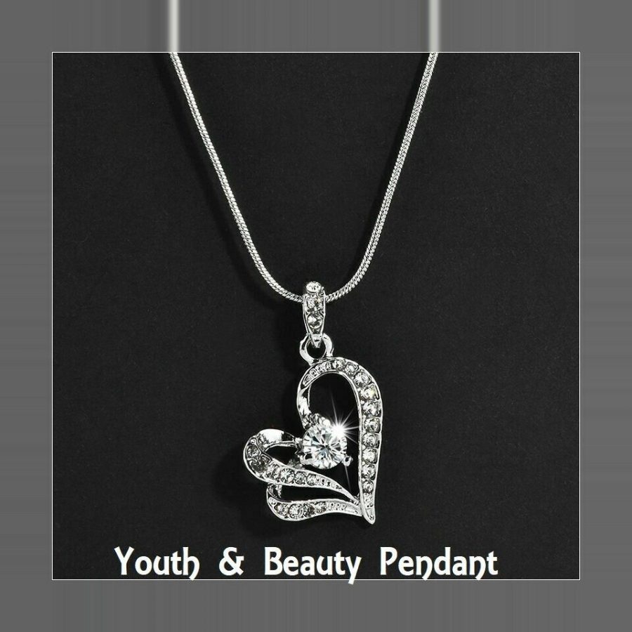 Heart Charm Wow BEAUTY TRANSFORMATION Ritual Pendant Youth Sexy Desirable .925