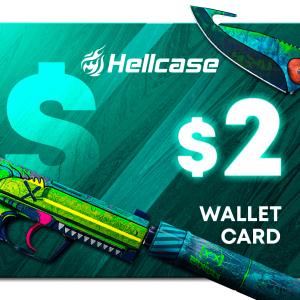 Hellcase.com 2 USD Wallet Card Code