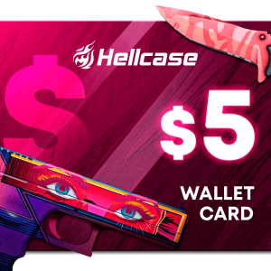 Hellcase.com 5 USD Wallet Card Code