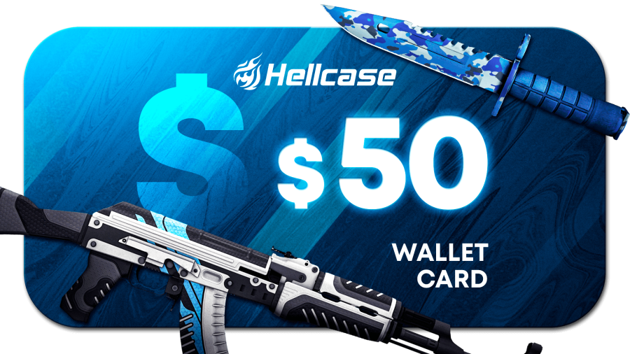 Hellcase.com 50 USD Wallet Card Code