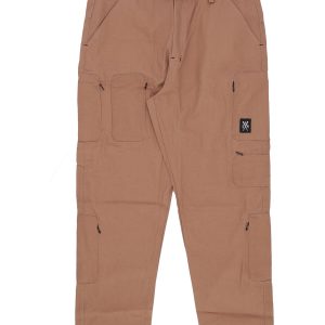 Hidden Cargo Pants Brown Men's Long Pants