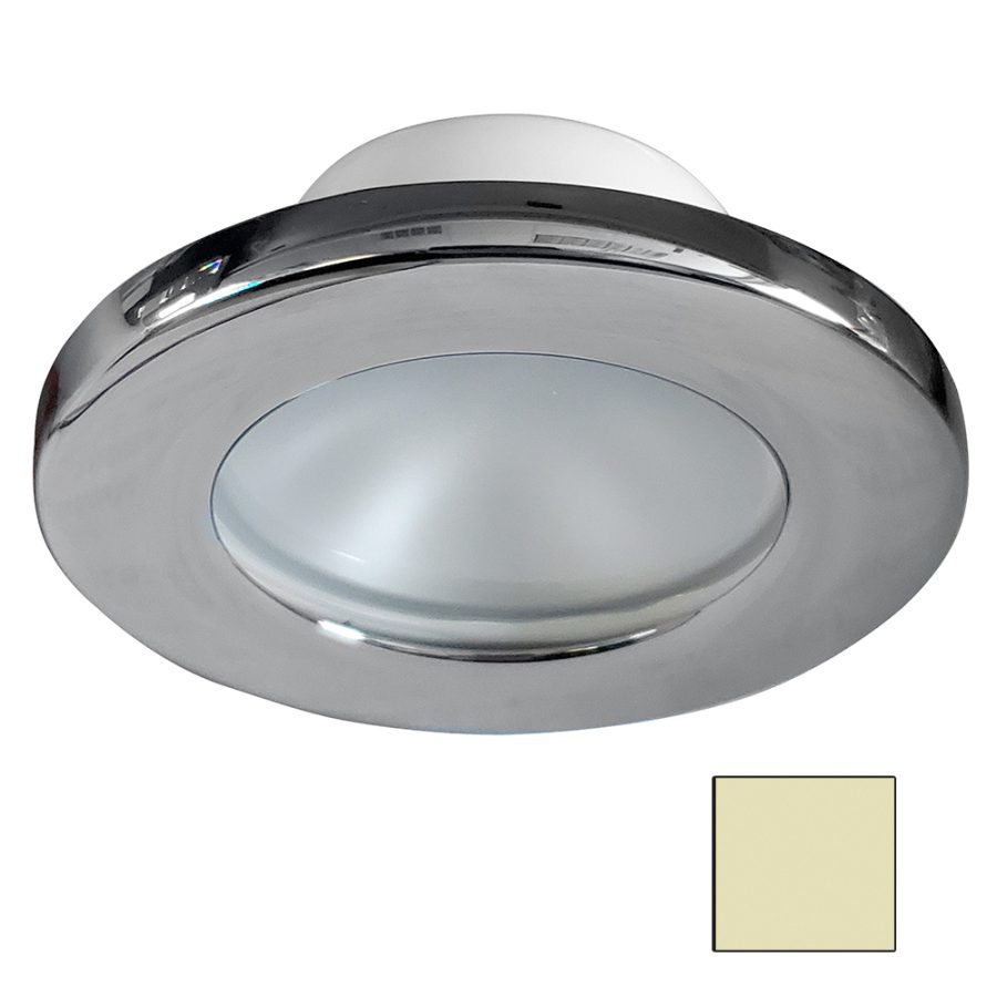 I2SYSTEMS A3101Z-11CAB APEIRON A3101Z 2.5W SCREW MOUNT LIGHT - WARM WHITE - POLISHED CHROME FINISH