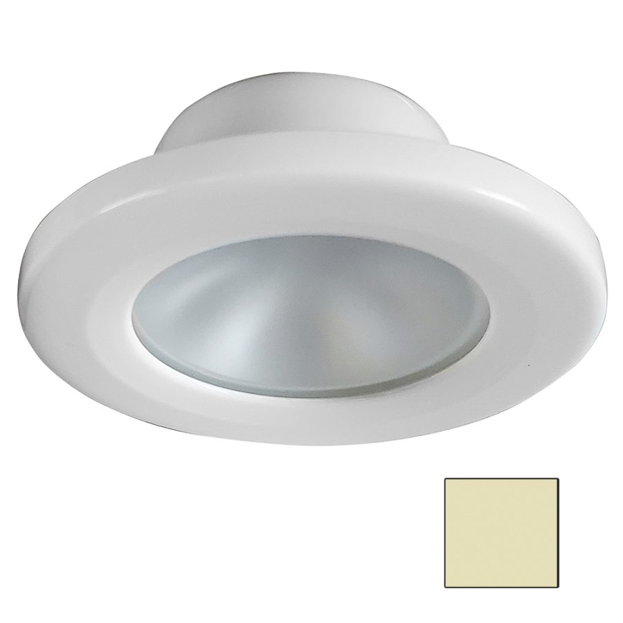 I2SYSTEMS A3101Z-31CAB APEIRON A3101Z 2.5W SCREW MOUNT LIGHT - WARM WHITE - WHITE FINISH