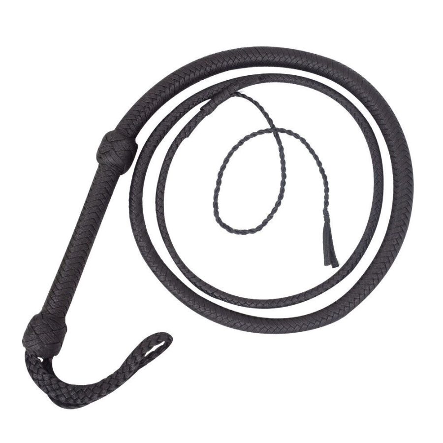 Indiana Jones Bullwhip 04 to 16 Feet Long 16 Strands Nylon Para-cord Bullwhip