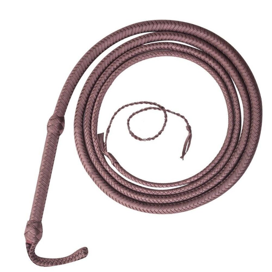 Indiana Jones Bullwhip 04 to 16 Feet Long 16 Strands Nylon Para-cord Bullwhip