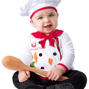 Infant Hugs and Quiches Chef Costume