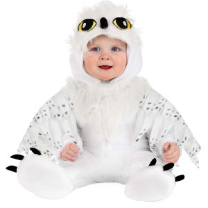 Infant Plush White Owl Costume