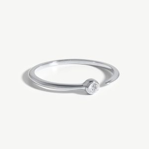 Interstellar Ring | Sterling Silver/Cubic Zirconia