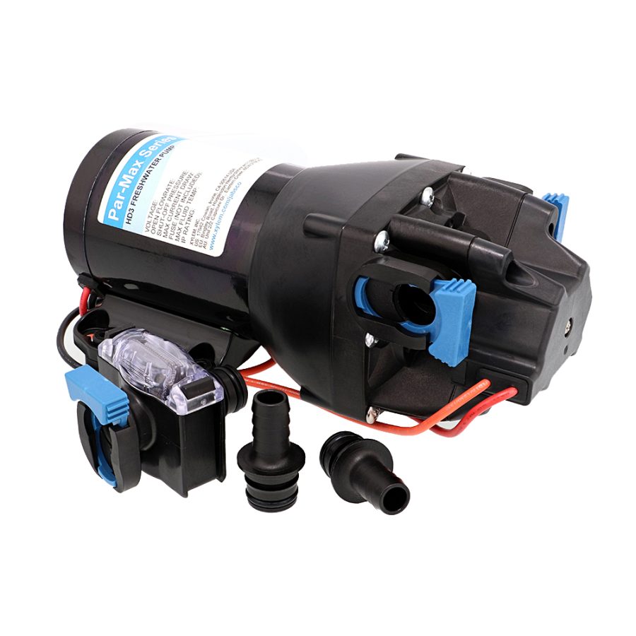 JABSCO Q301J-115S-3A PAR-MAX HD3 HEAVY DUTY WATER PRESSURE PUMP - 12V - 3 GPM - 40 PSI