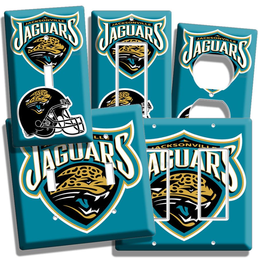 JACKSONVILLE JAGUARS NFL FOOTBALL LOGO CHAMPIONS LIGHT SWITCH OUTLET COVER PLATE