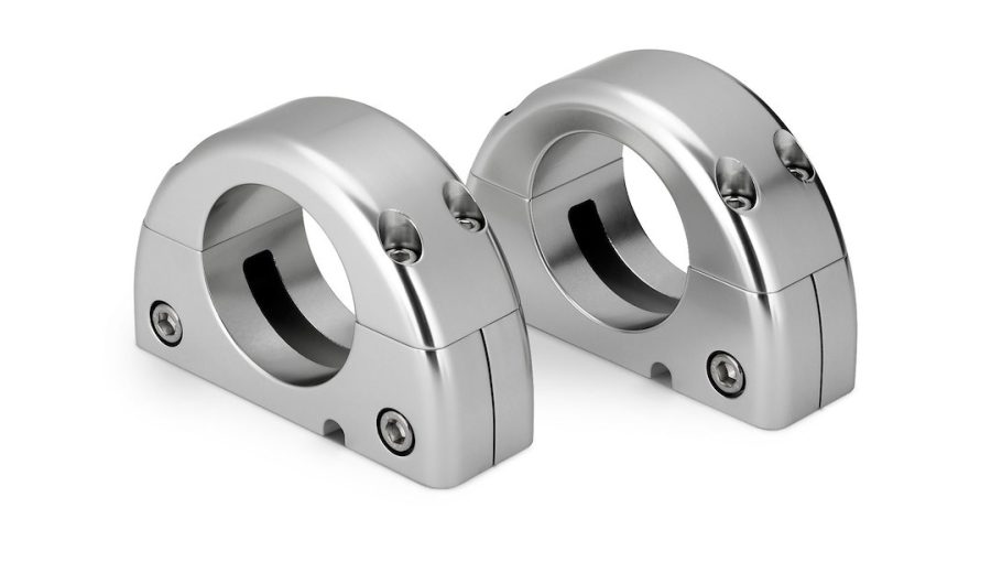 JL AUDIO 010-13705-00 M-MCPV3-2.250, Used To Mount ETXv2 And ETXv3 Model Speakers; Fits 2-1/4 Inch Round Pipes; Fixed; Set Of 2