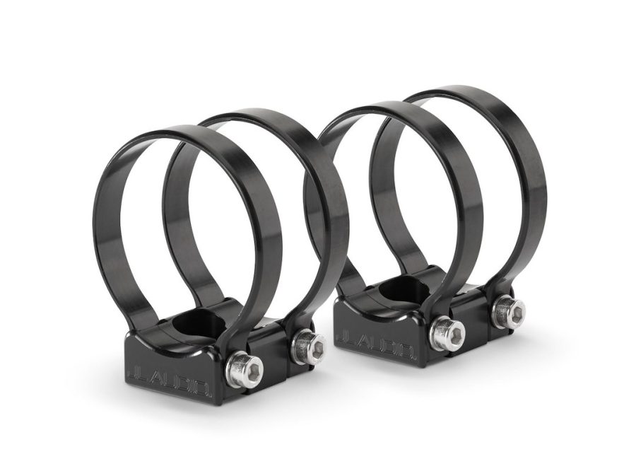 JL AUDIO 010-13826-00 PS-SWMCP-B-2.500, Used To Mount VeX Model Speakers; Swivel Mount; Fits 2-1/2 Inch Round Pipes; Set Of 2