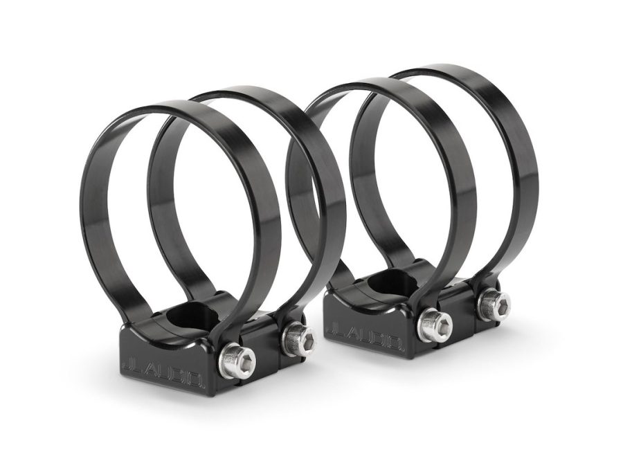 JL AUDIO 010-13875-00 PS-SWMCP-B-2.750, Used To Mount VeX Model Speakers; Swivel Mount; Fits 2-3/4 Inch Round Pipes; Set Of 2