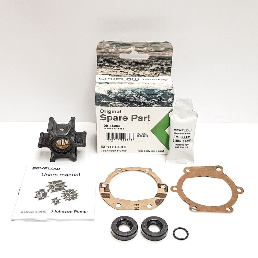 JOHNSON PUMP 09-45905 SERVICE KIT F4B-9, F4B-9 Water Pump Service Kit