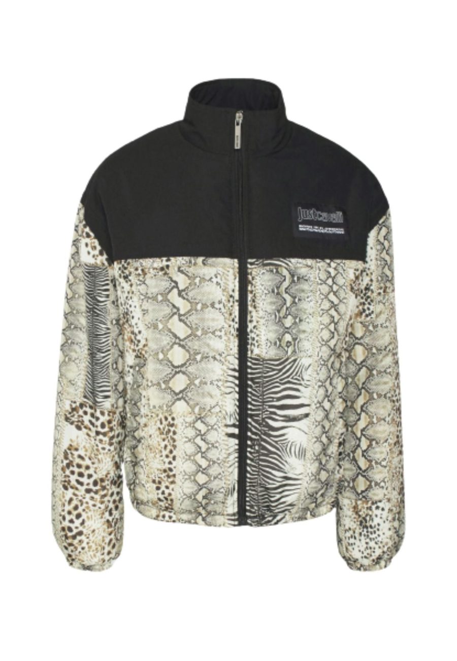 JUST CAVALLI ANIMAL PATCHWORK Jacket