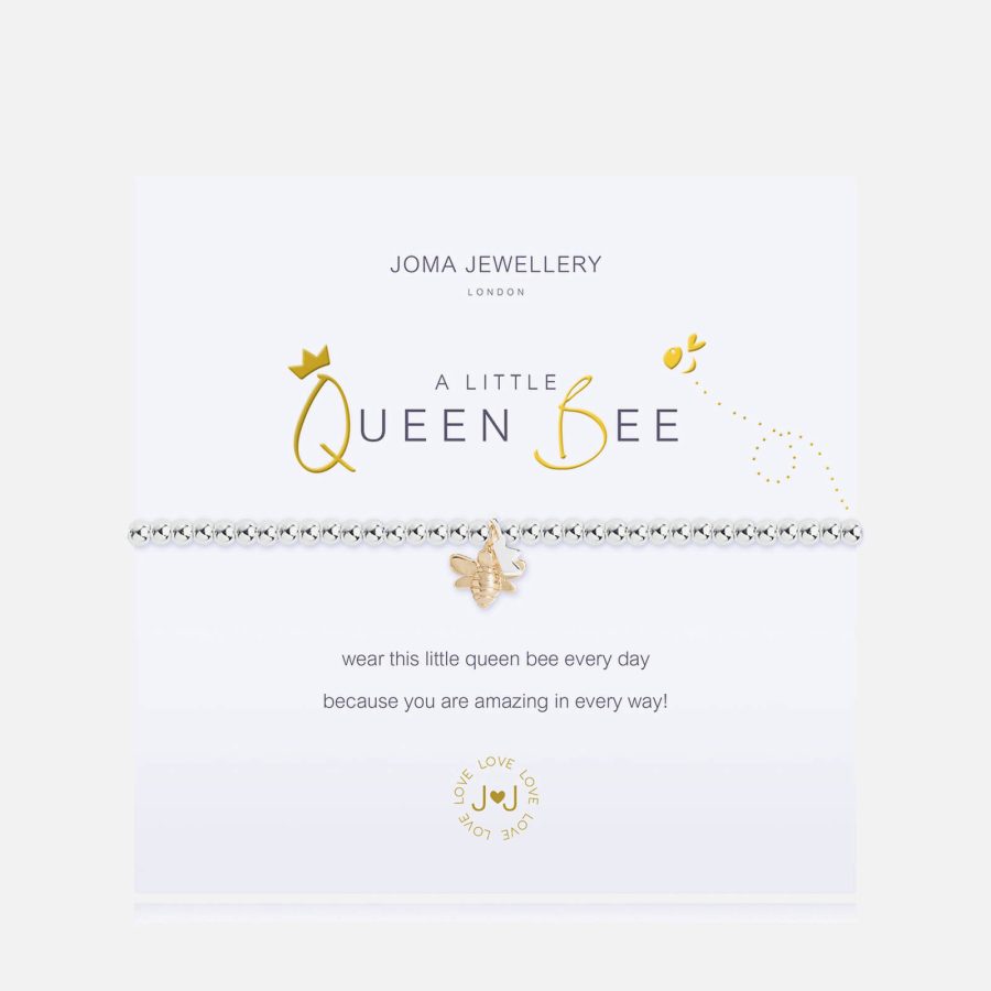 Joma Jewellery Women's A Little Queen Bee Bracelet - Silver/Gold