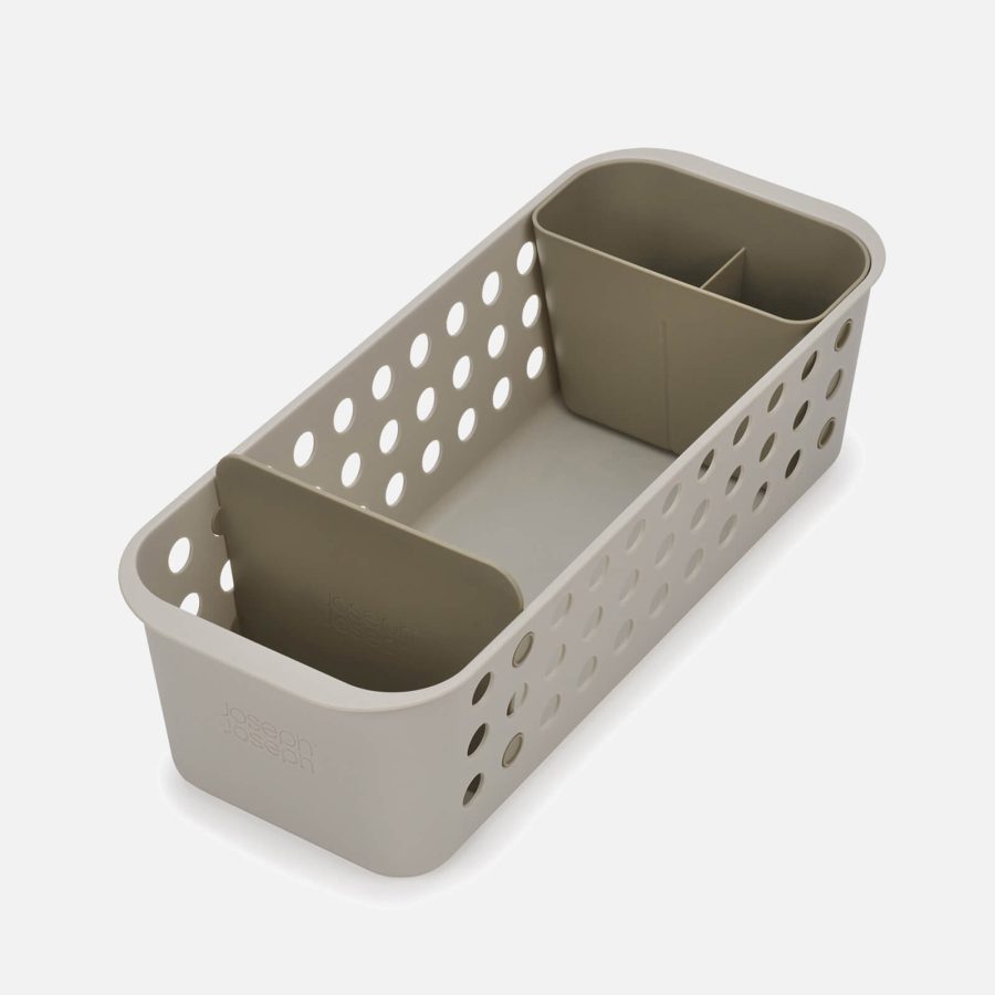 Joseph Joseph Easy Store Slimline Bathroom Basket - Ecru