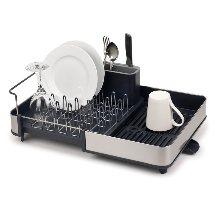 Joseph Joseph Extend Steel Dish Rack - Grey