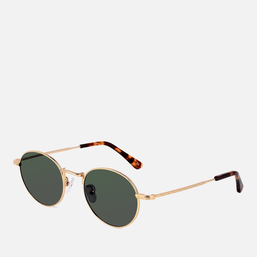 KAMO Icon Metal Round-Frame Sunglasses