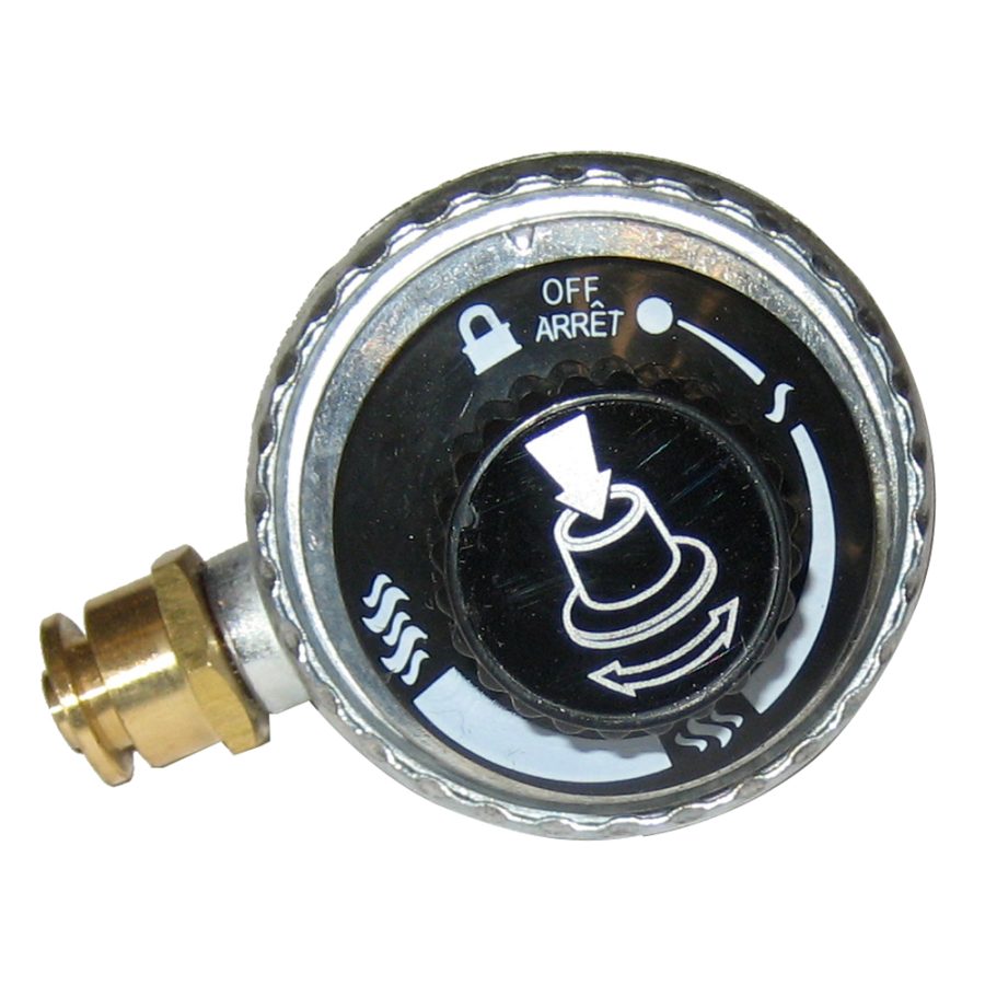 KUUMA 58355 TWIST LOCK REGULATOR FOR KETTLE STOW N GO 150, PROFILE 150 & CUBED 150