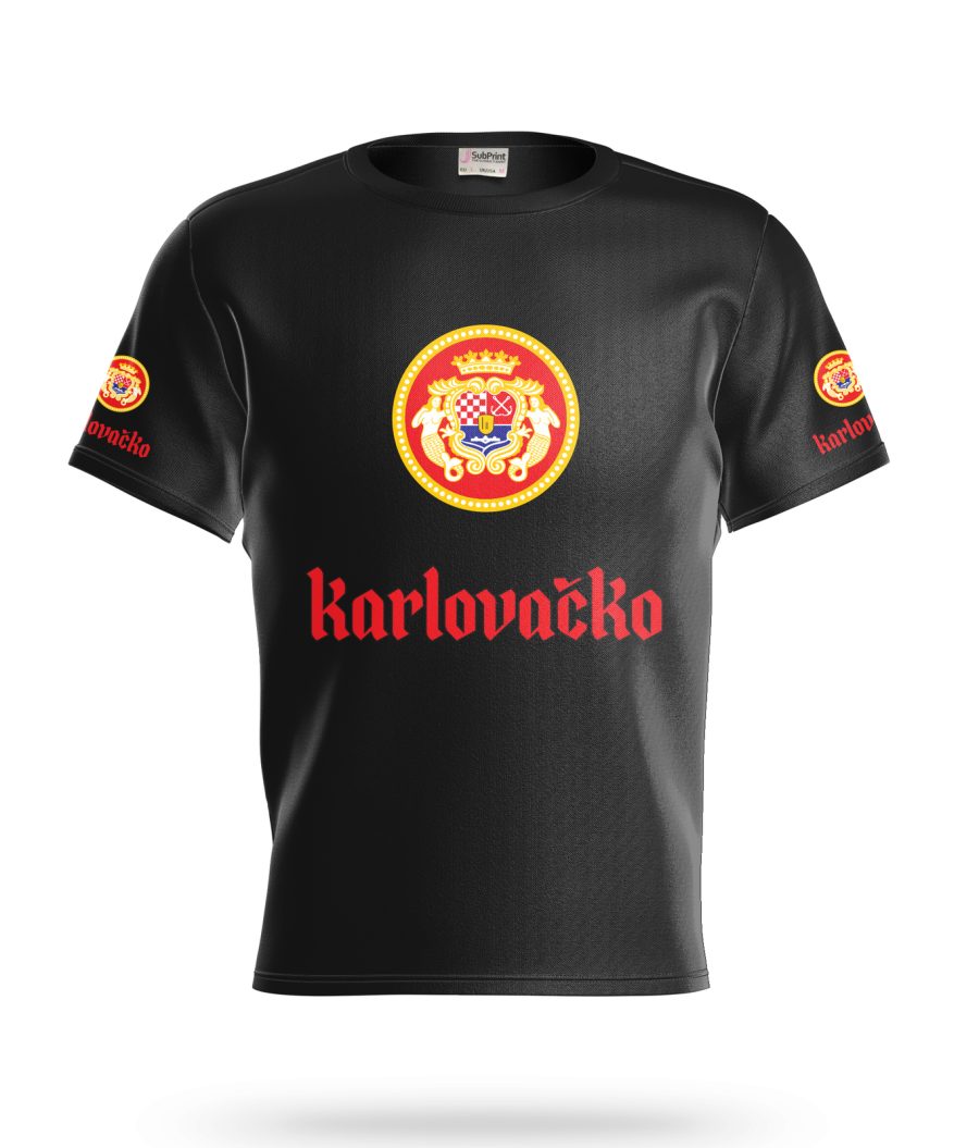 Karlovacko Beer Logo Black Short Sleeve T-Shirt Gift New Fashion