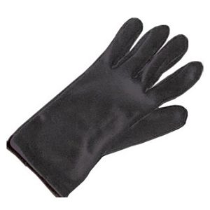 Kid's Black Costume Gloves