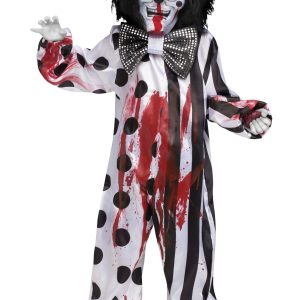 Kid's Bleeding Killer Clown Costume