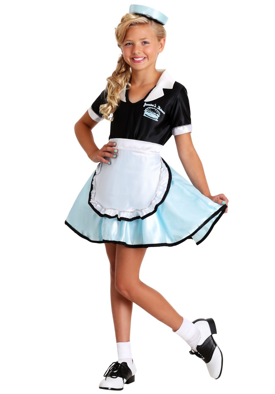 Kids Car Hop Girl Costume