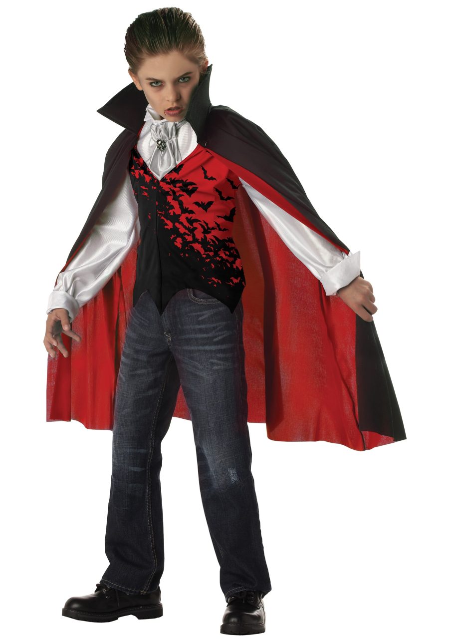 Kids Dark Vampire Costume