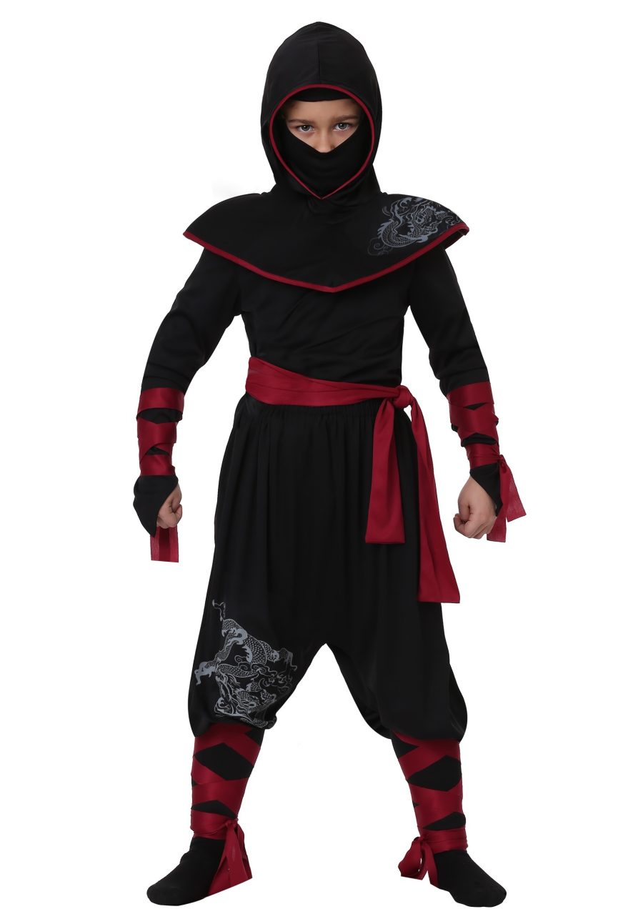 Kid's Deadly Ninja Costume