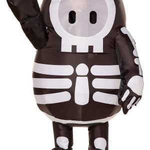 Kid's Inflatable Fall Guys Skeleton Costume