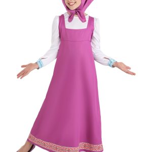 Kid's Masha and the Bear Masha Costume