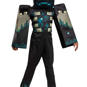 Kid's Minecraft Deluxe Warden Costume