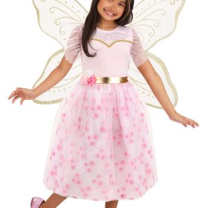 Kid's Premium Pink Fairy Costume