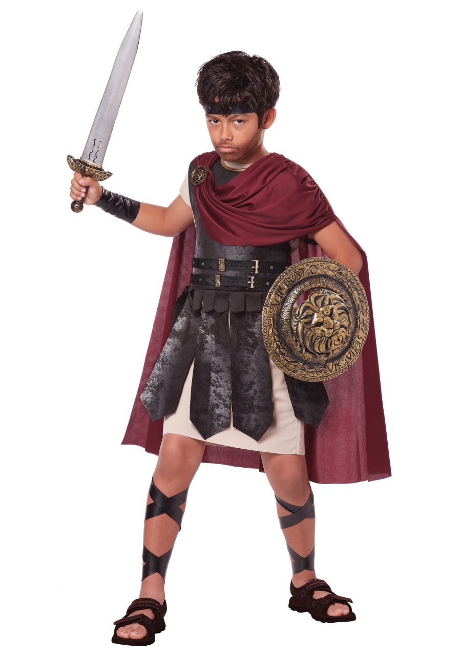 Kid's Spartan Warrior Costume